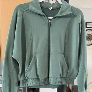 Lululemon Green Zip-Up Jacket